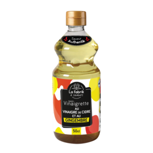 Sauce Vinaigrette au Vinaigre de Cidre et au Gingembre 50 cl